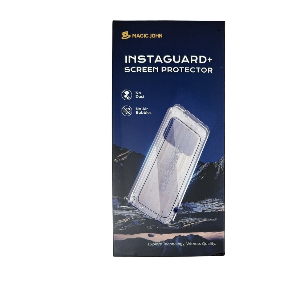 Magic John‎ InstaGuard+ Screen Protector For iPhone 17Pro Clear NIB
